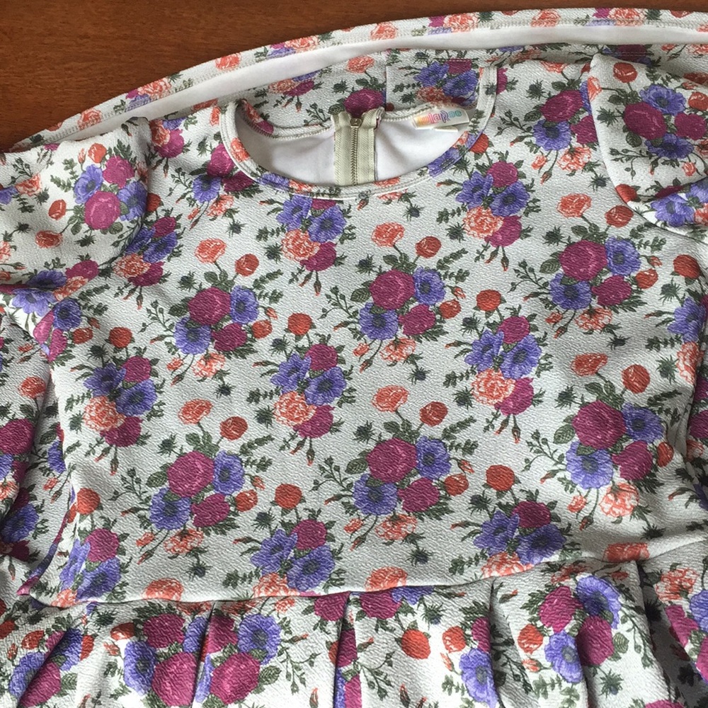 Large LulaRoe Amelia dress